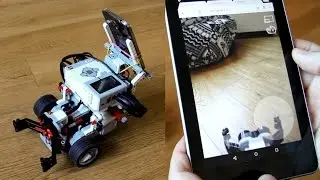 Управление роботом EV3 с клешнёй от первого лица с помощью приложения RoboCam