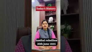 Today&rsquo;s History 30th June 1855 #history #mppscenglishmedium #championsquare