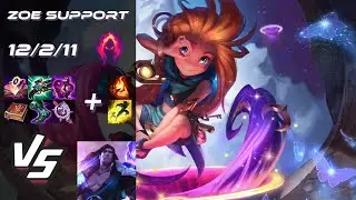 SUPPORT Zoe vs Taric - EU Grandmaster Patch 14.20
