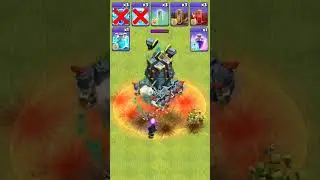 which Spell can help wizard to beat monolith? clash of clans
