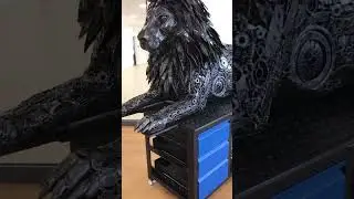#lion #workbench #workbenchbuild #garage #tool #equipment #metal  #workshop #metalart #weld