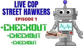 SNEAKER BOTTING FOR BEGINNERS EP 1 - LIVE COP STREET HAWKER DUNKS