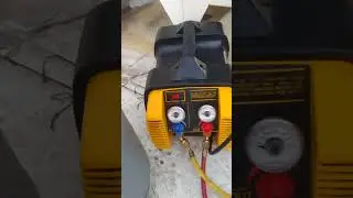 Parallel Rack Technician Servicing MRI Chiller KKT