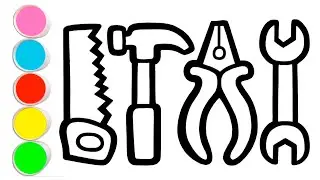 Draw Tools How to draw tools easily BABY ART BOX TV