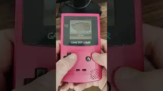 game boy rosa meia vida e joga do wario #retrogaming #gaming #nostalgia #games