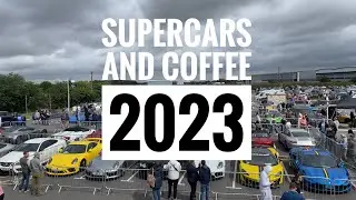Supercars and coffee 2023 at The Motorist