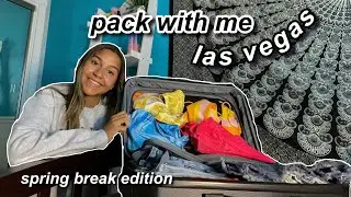 PACK WITH ME FOR LAS VEGAS *spring break edition*