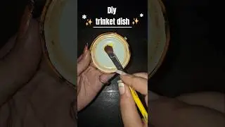 diy cute trinket dish ✨️/how to make trinket dish#diy#craft#craftideas#artshorts#shortsviral#recycle