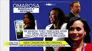 New Omarosa recording alleges they were discussing the 'n' word allegedly used by Trump