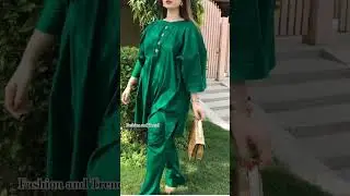 14 August green 💚 dress designs #14august #shortfeed #shortsviral