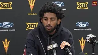 Moe Odum following ASU's 87-74 loss to No. 1 Arizona (1/31/26)