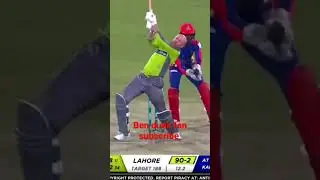 ## BEN DUNK BATTING IN HBL PSL ##