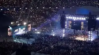 Christian Cage, Darby Allin and Sting's Entrances at AEW All in London Wembley Stadium