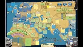 LABYRINTH The War On Terror Starting Scenario Let's Roll SOLO vs AI Part2