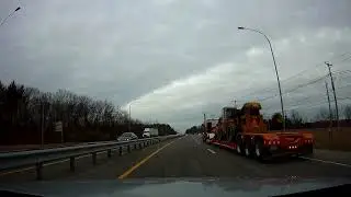 Driving through Johnston and Smithfield, Rhode Island