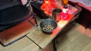 めちゃ簡単！１０分で作れる野営専用テーブルを作ってみた