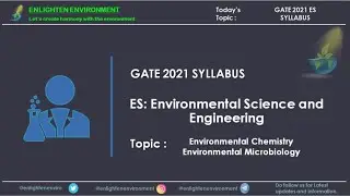 Environmental gate syllabus detailed analysis with booklist//Environmental chemistry & microbiology