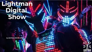 🌟 Spettacoli Unici e Personalizzati per Eventi Straordinari | Lightman Digital Show 💫
