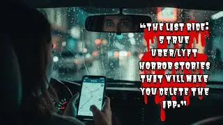 &ldquo;THE LAST RIDE: 5 True Uber/Lyft Horror Stories That Will Make You DELETE the App&rdquo;