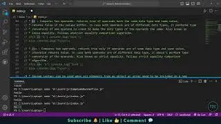 JavaScript : Ternary Operator, if-else Condition, and Operand Comparison | time2code