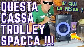 CASSA AMPLIFICATA TROLLEY portatile PARTY GO 3 ENERGY SISTEM