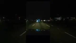 Night time driving speeding into the darkness #timelapsedrive #drivealong #drivelapse