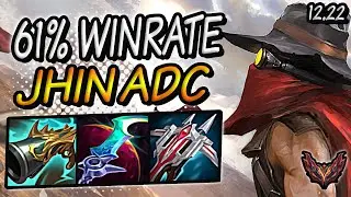Jhin ADC vs Draven / KR Grandmaster / Patch 12.22 / Season 12 [ 13 / 2 / 13 ] 🔥