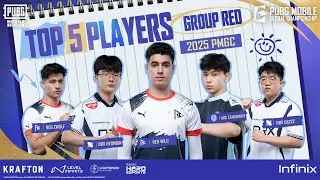 Group Red Top 5 Players | 2025 PMGC