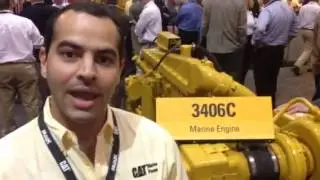 Introducing the Relaunched Cat 3406C Marine Engine at 2013 International Workboat Show