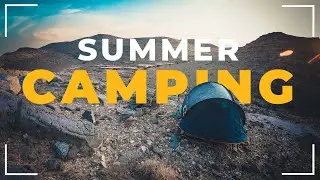 WE CAMPED IN SUMMER! 😱