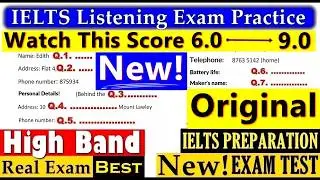 IELTS LISTENING PRACTICE TEST 2026 WITH ANSWERS | 24.01.2026