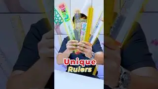 Types of Rulers You Need : Straight, Flexible & More📏#shorts #SYShorts 765