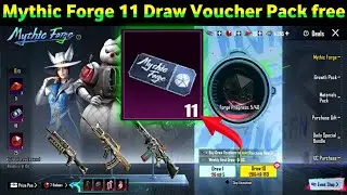 Mythic Forge Draw 11 Voucher Pack Free Collect 4.1 update discount | PUBG Mobile & BGMI New Event