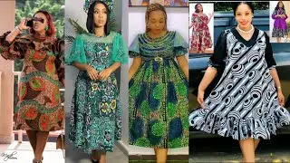 POV : Jolie Robe courte en pagne tr&egrave;s chic| Robe ovale | african Prints styles 