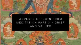 Adverse Effects from Meditation Part 3 - Recovery, Grief and Values