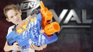 Детям не смотреть 14+ ЕГО НЕ ПРОДАЮТ В РОССИИ Nerf Rival Nemesis Нёрф Райвл Немесис