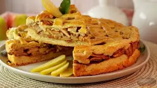 Неизменный фаворит. ПЕСОЧНЫЙ ПИРОГ С ЯБЛОКАМИ