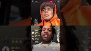 6ix9ine Gets On Live W/ Lil Durk To Discuss GBE Beef ft Akademiks