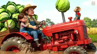 Monkey Day on the Farm: Monkey Kappa Races to Fix the Broken Bridge After the Storm 🔥🐒🚜🌧️