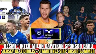 RESMI 👊 Inter Dapatkan Sponsor Baru💸🔹Jersey Ke-3 Madep 🔥🔹 Tekad J Martinez 🫵 - Berita Inter Milan 🔵⚫