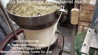 Auto fishing snap swivel/barrel machine(tube joining)
