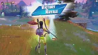 Crowned Victory Royale #9 with Tsuki 2.0 in Vivid Gold ( Final Highest Battle Pass Bonus Reward 3.2)