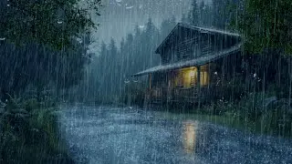 HEAVY RAIN AND THUNDER SOUNDS - DEEP SLEEP | Thunderstorm For Sleeping | Rain Sounds For Sleeping