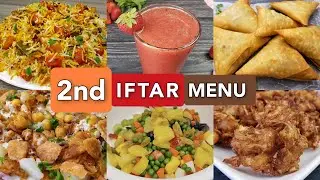 Iftar Recipes Try Something Easy for 2nd Iftar❗️Ramadan Iftar Menu By Aqsa's Cuisine, Chaat, Samosa