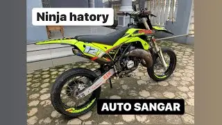 NINJA 150 RR MODIF SUPERMOTO