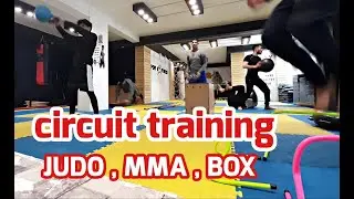Circuit Training for JUDO , Martial Arts and Combat Fighters