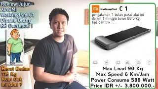 Xiaomi WalkingPad C1 Kelebihan Beban Bisa Rusak ? | Sukses Diet Pakai Walking Pad