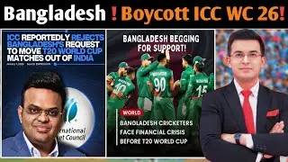 Bangladesh Threatens to Skip T20 World Cup 2026? | ICC vs BCB | Mustafizur Rahman Controversy