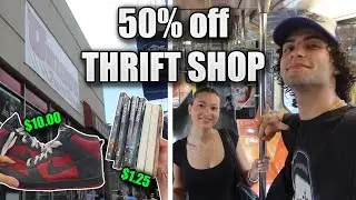The Entire Thrift Was 50% Off | (Manga, Sneaker, Clothes & More)