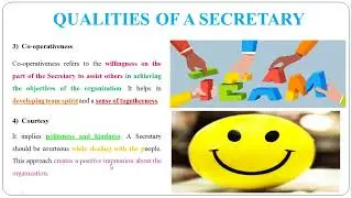 6 - Qualities of a Secretary